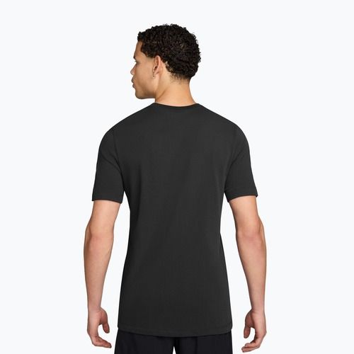 Men's running T-shirt Nike Dri-Fit Running black/mineral slate