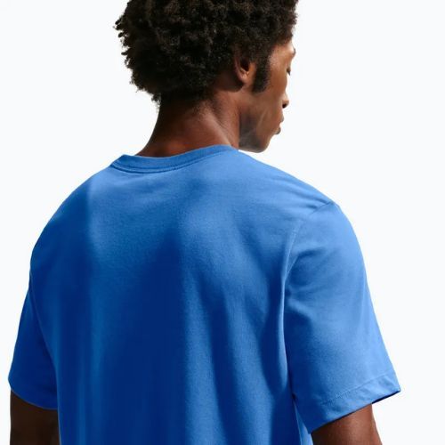 Men's running T-shirt Nike Dri-Fit Running blue crystal/thunder blue