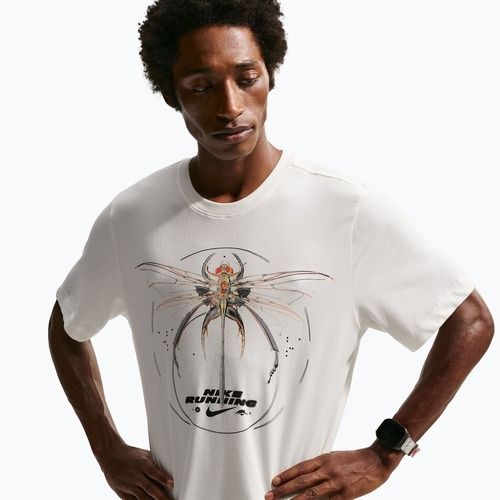 Men's running T-shirt Nike Dri-Fit Running sail