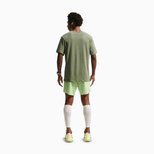 Men's running T-shirt Nike Dri-Fit Running silver sage