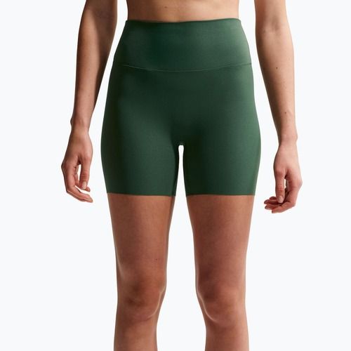 Women's shorts Nike Zenvy High Waisted Biker 5" fir/white