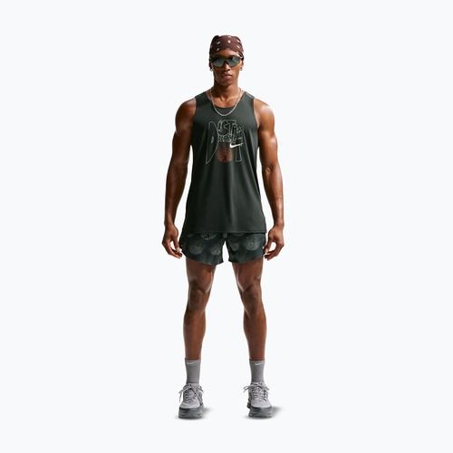 Men's running shorts Nike Stride Dri-Fit Brief Lined 5" black spruce