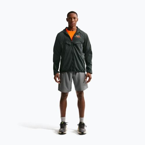 Men's running jacket Nike Stride Repel UV black spruce