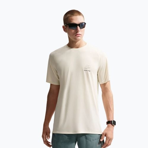 Men's running T-shirt Nike Stride Dri-Fit ADV coconut milk