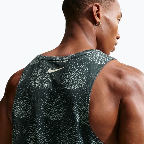 Men's running T-shirt Nike Stride Dri-Fit ADV black spruce