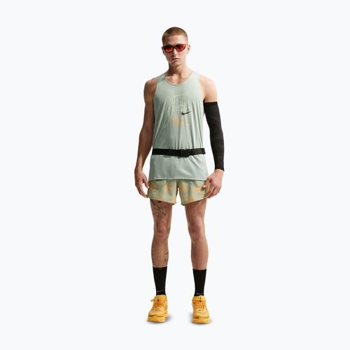 Men's running T-shirt Nike Stride Dri-Fit ADV jade horizon/linen