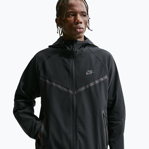 Men's jacket Nike Tech Woven Full Zip Windrunner black