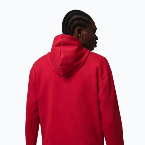 Men's sweatshirt Nike Jordan Pullover Hoodie gym red/white