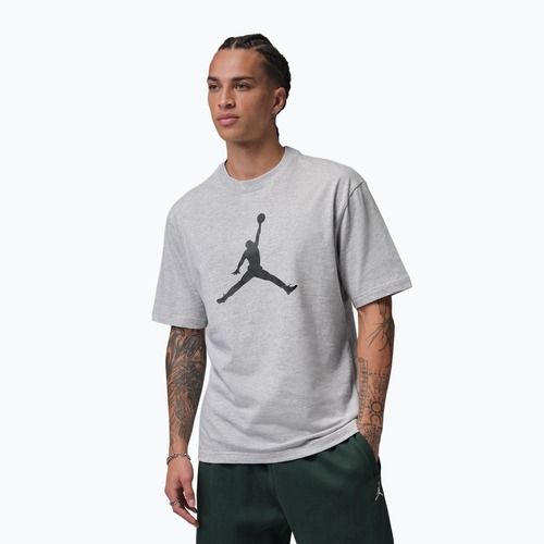 Men's T-shirt Nike Jordan grey heather/black