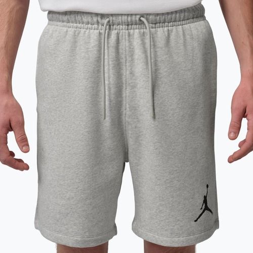 Men's shorts Jordan Fleece grey heather/black