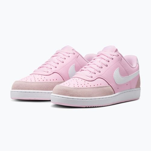 Women's shoes Nike Court Vision Low Suede pink foam/white