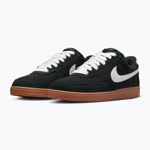 Men's shoes Nike Court Vision Low FL black/gum med brown/white