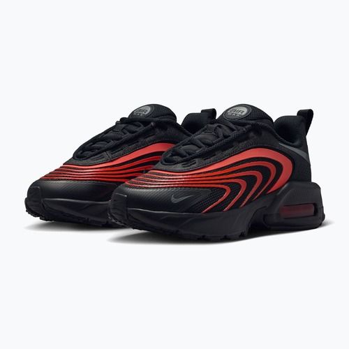 Children's shoes Nike Air Max Fire black/picante red/smoke grey
