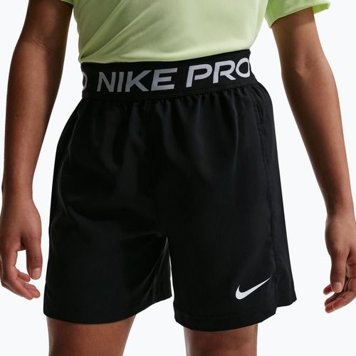 Children's shorts Nike Pro Dri-Fit black/white
