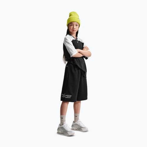 Children's shorts Nike Sportswear French Terry black/white