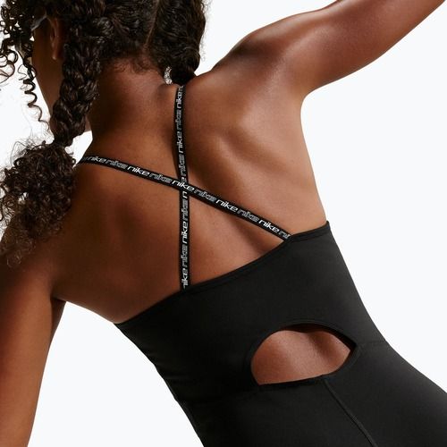 Children's bodysuit Nike One Dri-Fit Unitard black/white