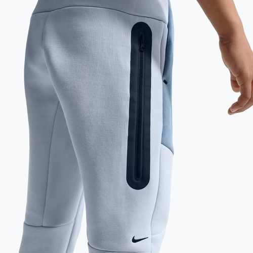 Children's trousers Nike Sportswear Tech Fleece hydrogen blue/work blue/black/black