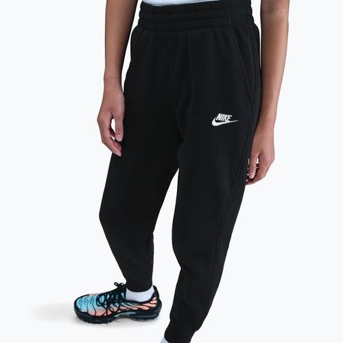 Children's tracksuit Nike Sportswear Club Fleece Hooded black/black/white/white