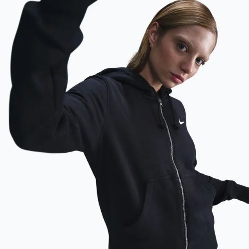 Women's sweatshirt Nike Sportswear Phoenix Fleece Full Zip black/sail
