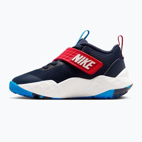 Children's shoes Nike Team Hustle D 12 tm navy/university red/photo blue/sail