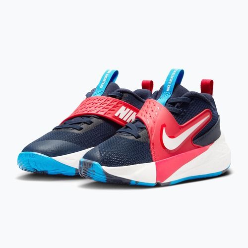 Children's shoes Nike Team Hustle D 12 tm navy/university red/photo blue/sail