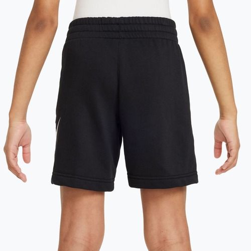 Children's shorts Nike Sportswear Club Fleece black/white