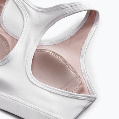 Training bra  Jordan Sport Medium Support Jumpman white/stone mauve/black