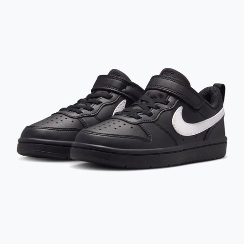 Children's shoes Nike Court Borough Low Recraft black/black/white