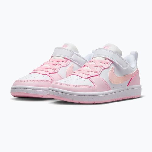 Children's shoes Nike Court Borough Low Recraft white/pink foam