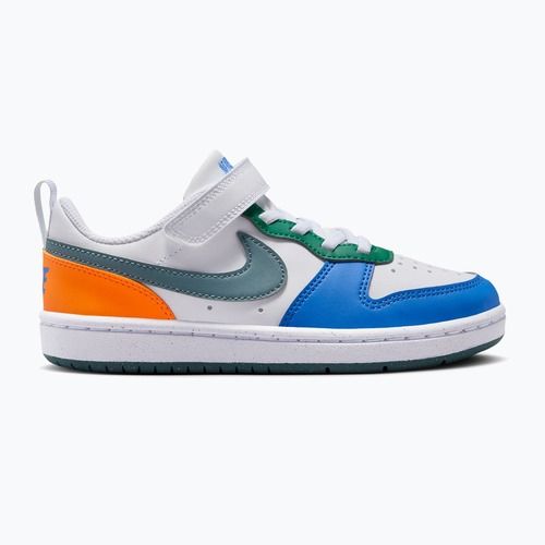Children's shoes Nike Court Borough Low Recraft white/malachite/mineral slate