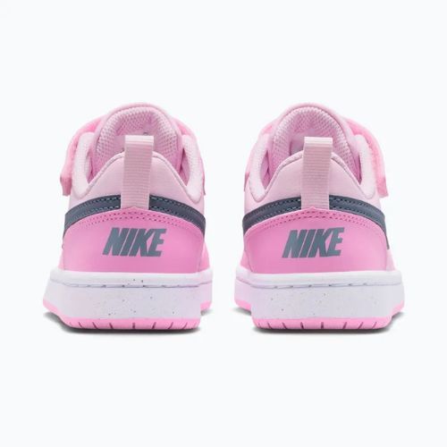 Children's shoes Nike Court Borough Low Recraft pink foam/pink rise/white/ashen slate