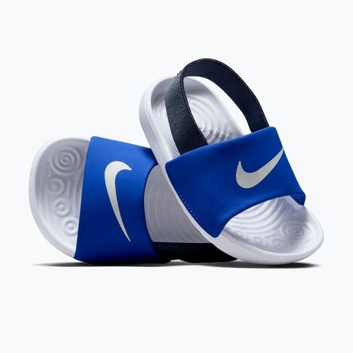 Children's flip-flops Nike Coffee game royal/thunder blue/white/white