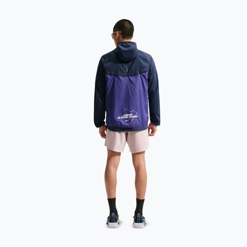 Men's running jacket Nike Stride Dri-Fit ADV midnight navy/court purple