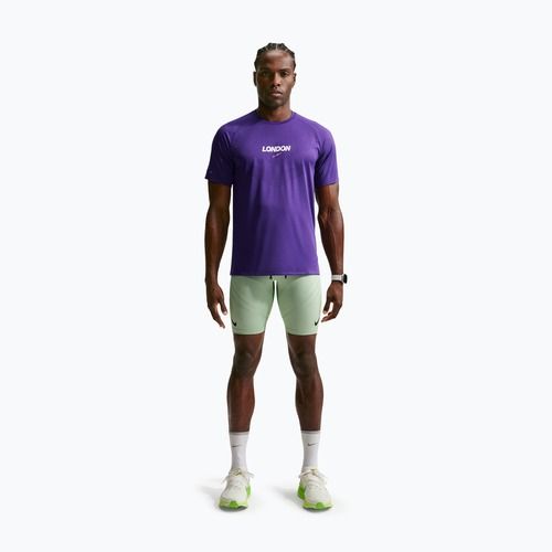 Men's running T-shirt Nike Stride Dri-Fit ADV court purple