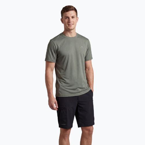 Men's trekking T-shirt KADVA TrailCore breathable green