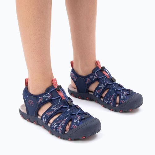 Children's hiking sandals KADVA Vitra T blue