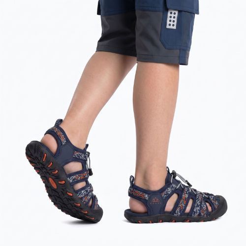 Children's hiking sandals KADVA Vitra T navy blue