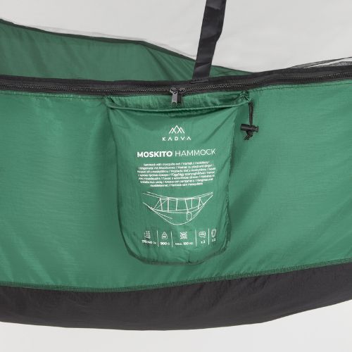 Travel hammock KADVA Green mosquito