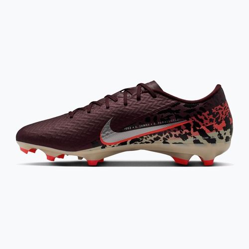 Men's football boots Nike United Mercurial Vapor 16 Academy MG burgundy crush/metallic silver