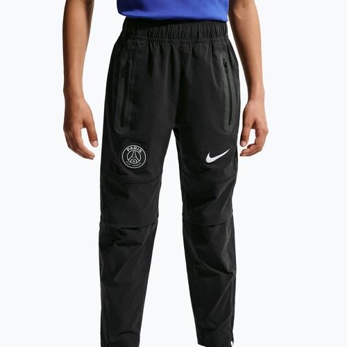 Children's football trousers Nike Paris Saint-Germain Tech Tech Woven black/white