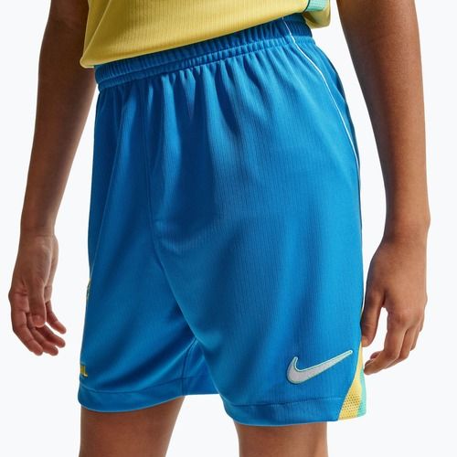 Children's football shorts Nike Brazil 2026 Stadium Home Soccer Replica light photo blue/light mint/white
