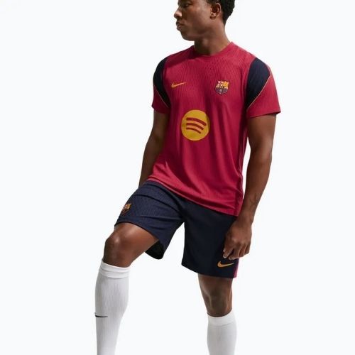 Men's football shirt Nike FC Barcelona Dri-Fit ADV Strike Elite noble red/blackened blue
