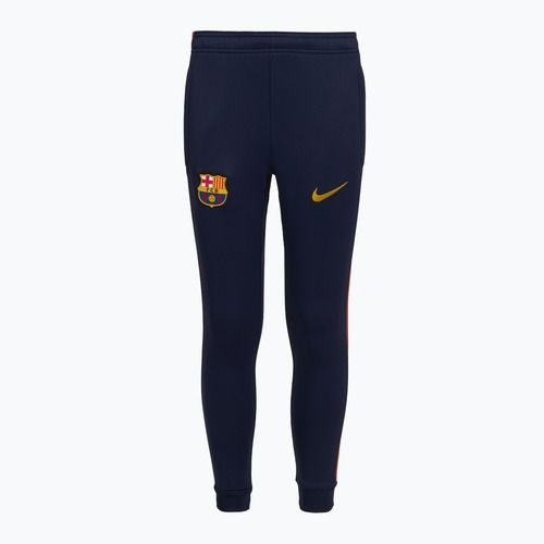 Children's football tracksuit Nike FC Barcelona Strike Dri-Fit Soccer Knit noble red/blackened blue
