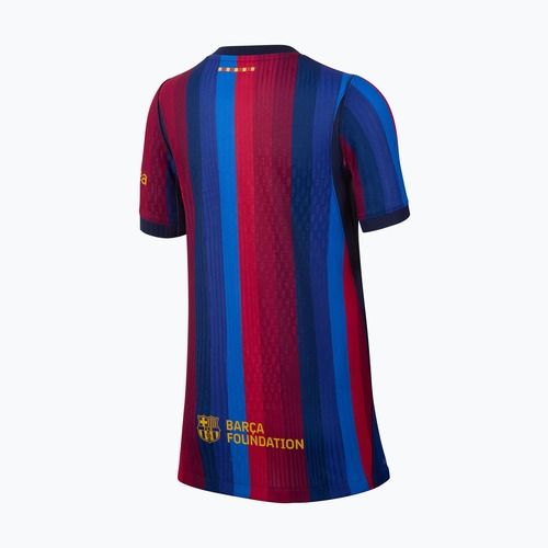 Children's football shirt Nike FC Barcelona Dri-Fit ADV Match deep garnet/blue void