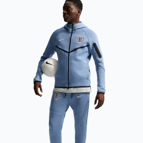 Men's football trousers Nike England Tech Fleece Soccer Joggers work blue/white