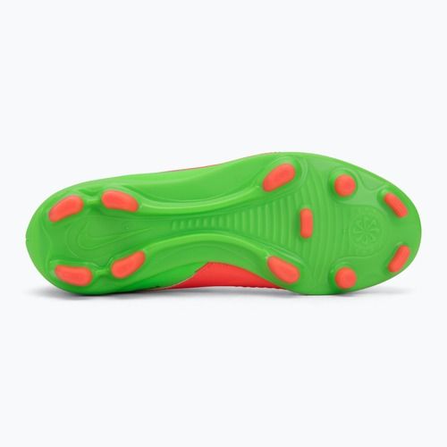 Children's football boots Nike Jr. Phantom 6 Club Erling Haaland MG hot punch/green strike/black