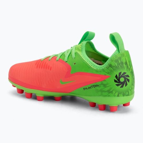 Children's football boots Nike Jr. Phantom 6 Academy Erling Haaland AG hot punch/green strike/black