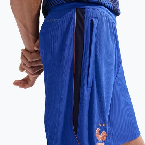 Men's football shorts Nike FFF Strike Elite game royal/metallic copper