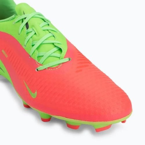 Men's football boots Nike Phantom 6 Low Academy Erling Haaland FG hot punch/green strike/black
