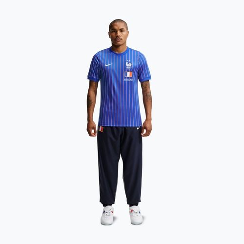 Men's football shirt Nike FFF Academy Pro Pre-Match game royal/university red/white